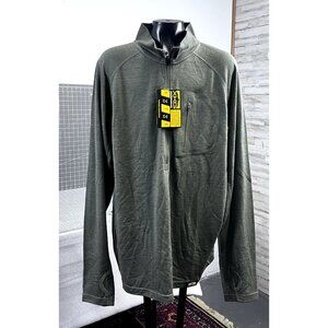 Kings Camo XKG Foundation 260 Merino Wool 1/4 Zip Pullover Olive Men's XL